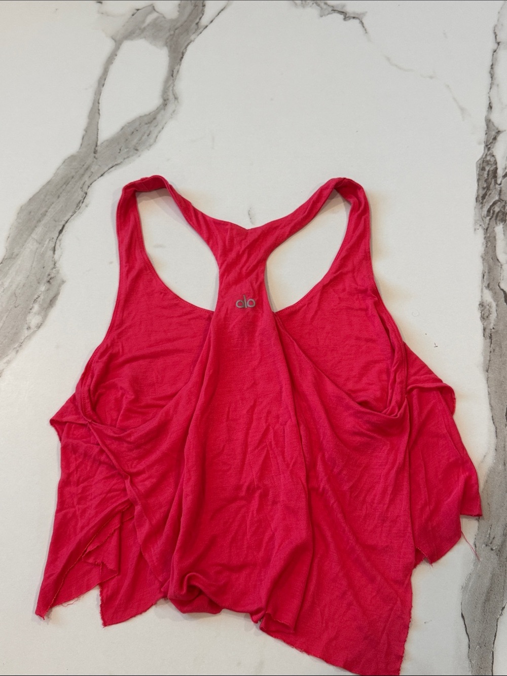ALO Yoga Bright Pink Racerback Tank